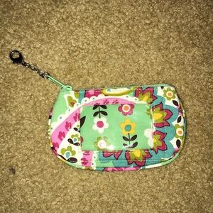 Vera Bradley keychain wallet
